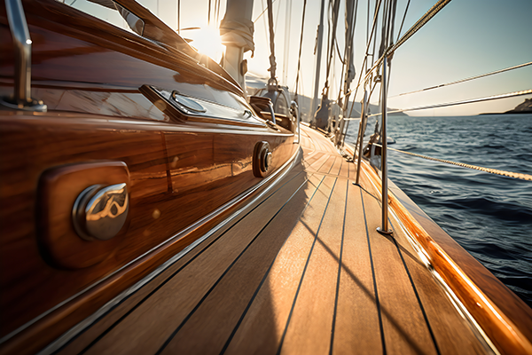 Sailing Yacht Teak Deck
